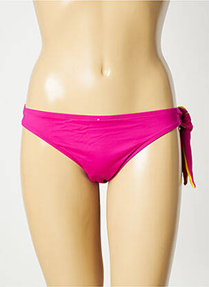 Chiloți de baie roz AUBADE femeie