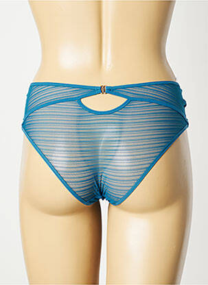 Shorty efect material satinat albastru SIMONE X SIMONE PÉRÈLE femeie