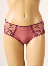 Shorty efect material satinat roz SIMONE PERELE femme
