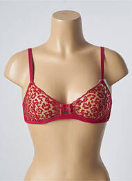 Sutien fără armatură top triunghiuri roz SIMONE X SIMONE PÉRÈLE femme