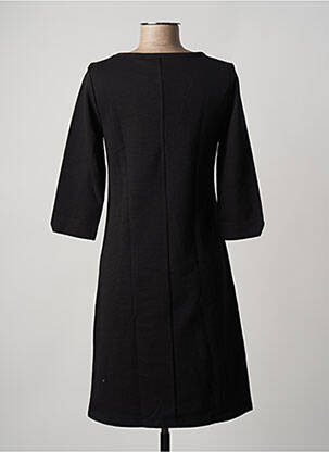 Rochie midi mâneci 3/4 mâneci 3/4 negru FRANSA femeie