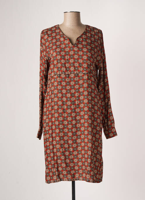 Rochie midi maro DIPLODOCUS femeie