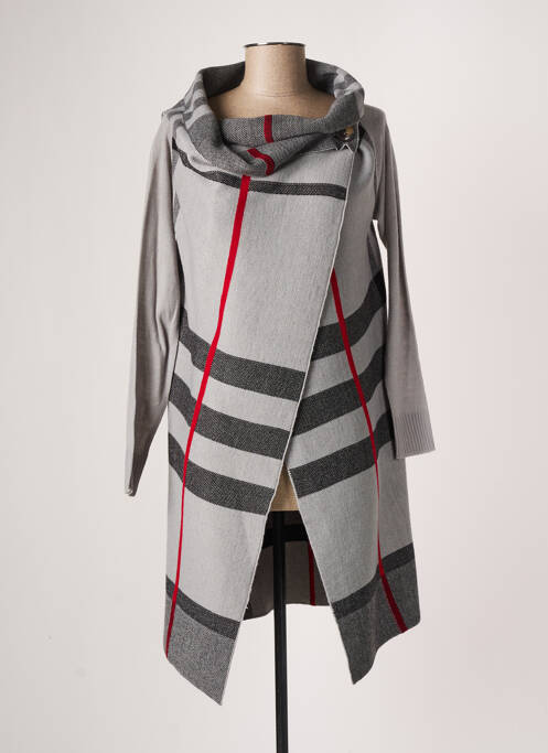 Vestă cu mâneci lungi gri MEXX femeie