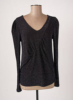 Top negru CREAM femeie