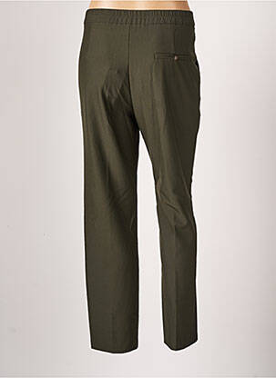 Pantalon chino țesătură poplin mărime normală verde GRACE & MILA femeie