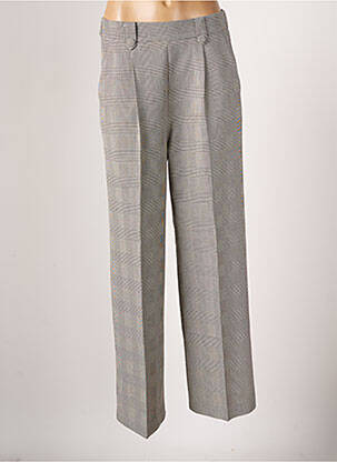 Pantalon larg negru GRACE & MILA femeie