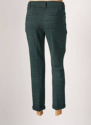 Pantalon chino țesătură poplin mărime normală verde DIPLODOCUS femeie