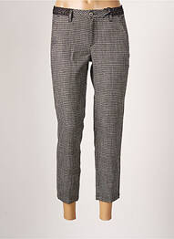 Pantalon 7/8 elasticitate mărime normală gri FREEMAN T.PORTER femme