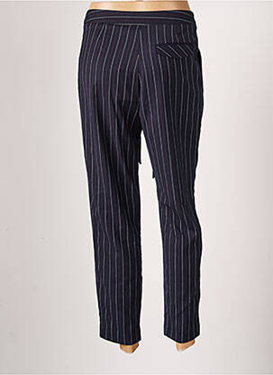 Pantalon drept talie cu cleme talie înaltă albastru LA PETITE ETOILE femeie