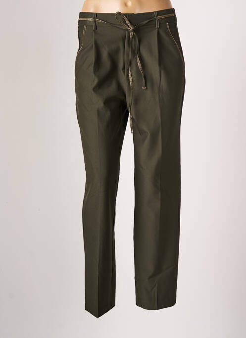 Pantalon chino verde GRACE & MILA femeie