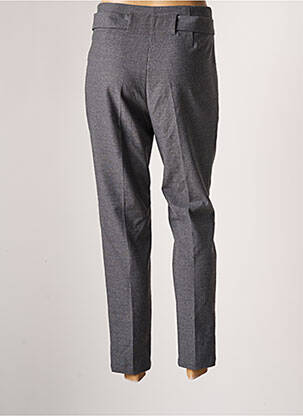 Pantalon drept elasticitate mărime normală gri F.A.M. femeie