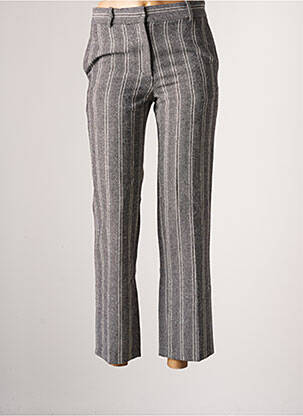 Pantalon drept negru F.A.M. femeie