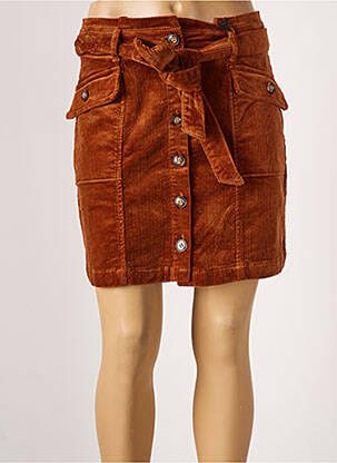 Fustă scurtă maro LA PETITE ETOILE femeie