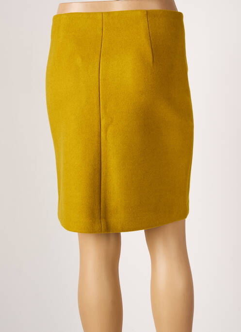 Fustă scurtă galben ICHI femeie
