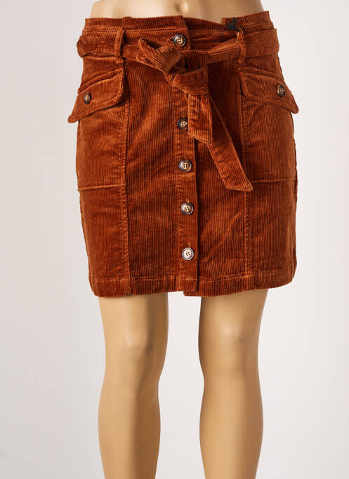 Fustă scurtă maro LA PETITE ETOILE femeie