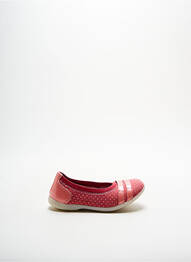 Balerine închidere elastică roz KICKERS fată