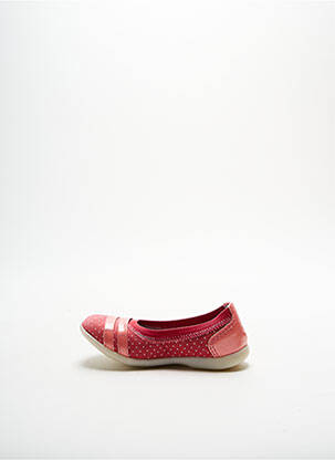 Balerine închidere elastică roz KICKERS fată