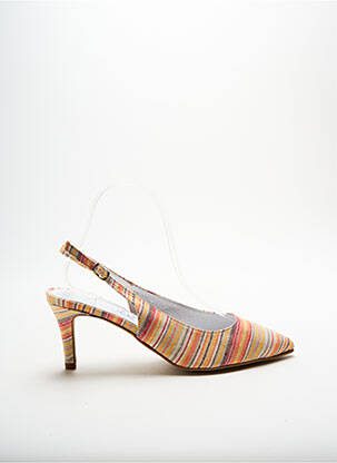 Sandale/Pantofi decupați portocaliu DÉNOUÉE femeie