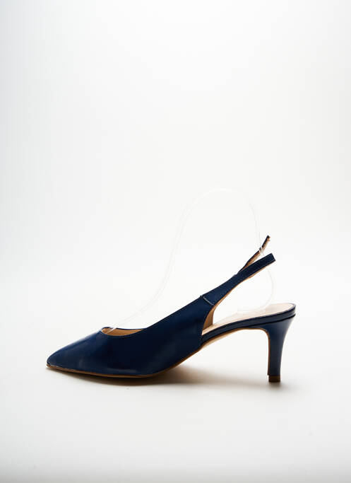 Pantofi cu toc albastru DÉNOUÉE femeie