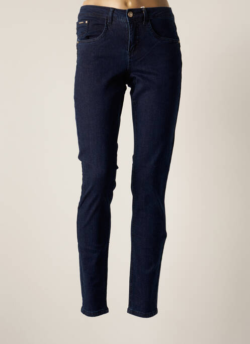 Blugi skinny albastru CREAM femeie