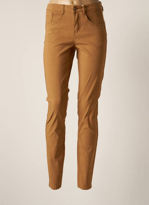 Pantalon slim maro CREAM femeie