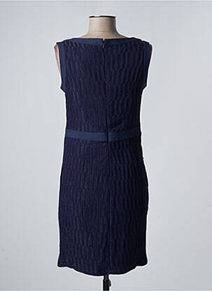 Rochie midi fără mâneci fără mâneci albastru LOVIE femeie