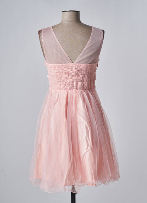 Rochie midi roz FLOWER BY CHARM'S femeie