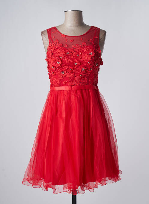 Rochie midi roșu FLOWER BY CHARM'S femeie