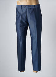 Pantalon slim închidere cu fermoar sub clapetă cu nasturi mărime normală albastru ADIMO homme