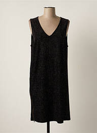 Rochie scurtă fără mâneci fără mâneci negru SCHOOL RAG femme