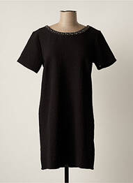 Rochie scurtă mâneci scurte mâneci scurte negru TEDDY SMITH femme