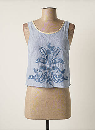 Top albastru TEDDY SMITH femeie