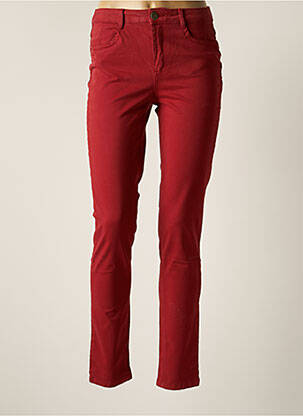 Pantalon slim roșu LOLA ESPELETA femeie