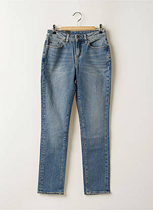 Blugi cu croială slim albastru SCHOOL RAG femeie