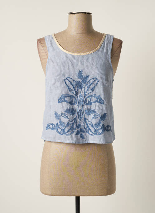 Top albastru TEDDY SMITH femeie