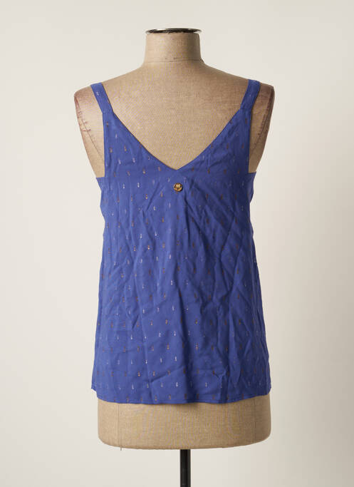 Top albastru LOLA ESPELETA femeie