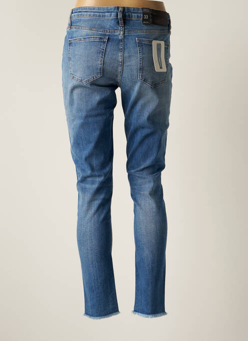 Blugi cu croială slim albastru SCHOOL RAG femeie