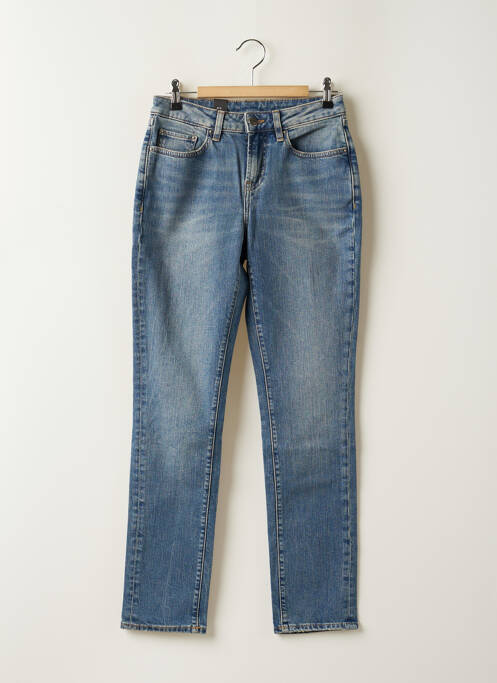 Blugi cu croială slim albastru SCHOOL RAG femeie