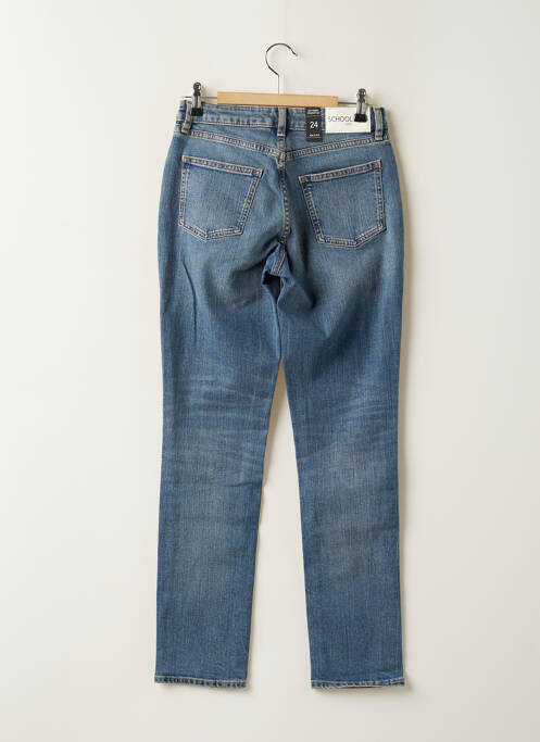 Blugi cu croială slim albastru SCHOOL RAG femeie