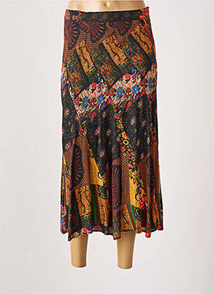 Fustă lungă negru DESIGN PARIS femeie