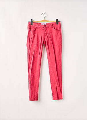 Pantalon 7/8 elasticitate talie joasă roz LOLA ESPELETA femeie