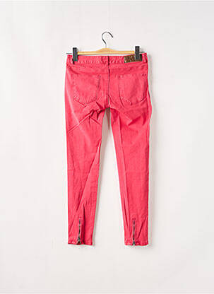 Pantalon 7/8 elasticitate talie joasă roz LOLA ESPELETA femeie