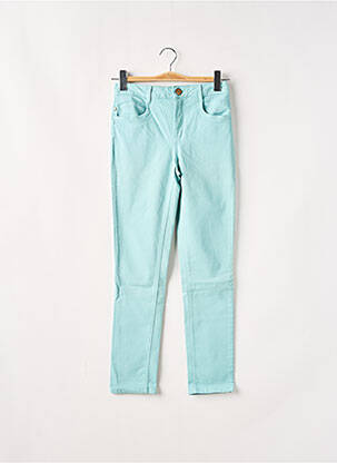 Pantalon slim albastru LOLA ESPELETA femeie