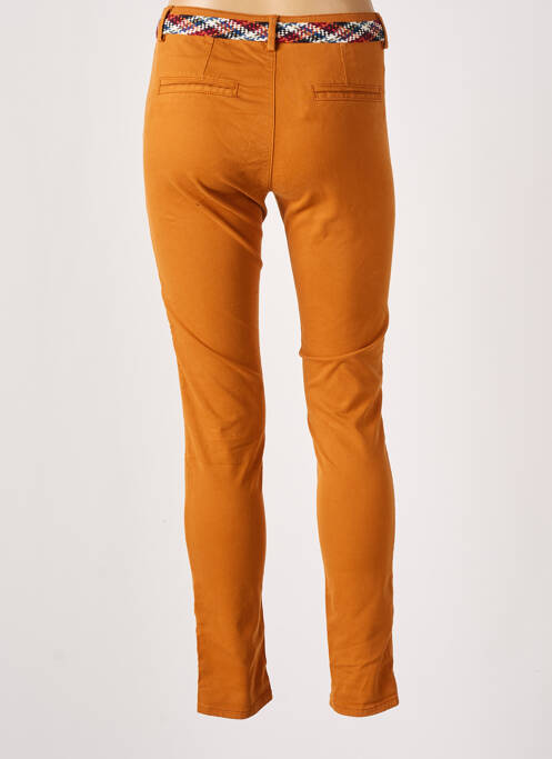 Pantalon chino portocaliu TEDDY SMITH femeie