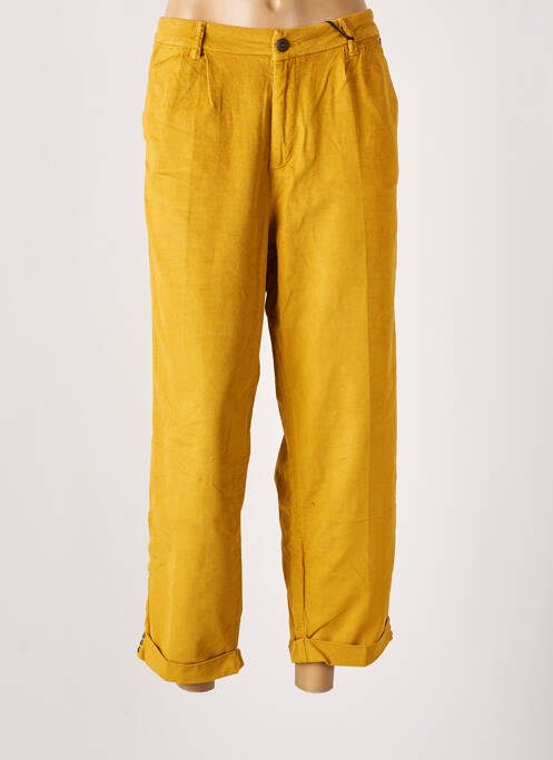 Pantalon 7/8 galben FREEMAN T.PORTER femeie