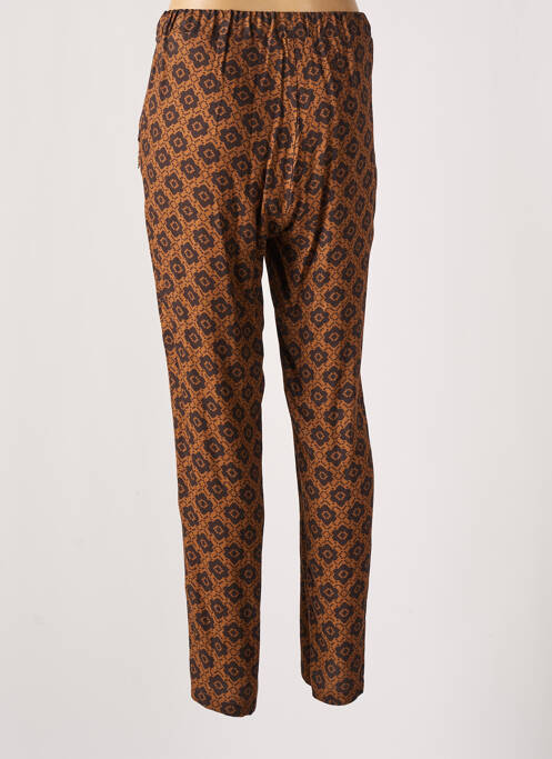 Pantalon drept maro DIPLODOCUS femeie