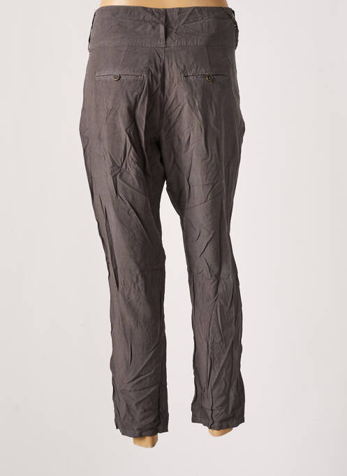 Pantalon drept gri TEDDY SMITH fată