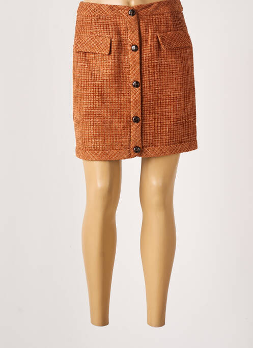 Fustă scurtă maro THE KORNER femeie