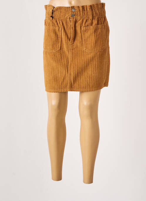 Fustă scurtă bej TEDDY SMITH femeie