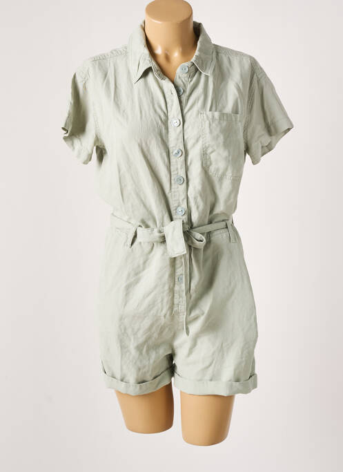 Salopetă scurtă verde TEDDY SMITH femeie